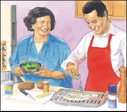 Image of people cooking
