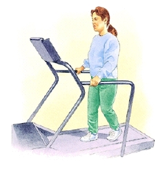 Image of patient exercising