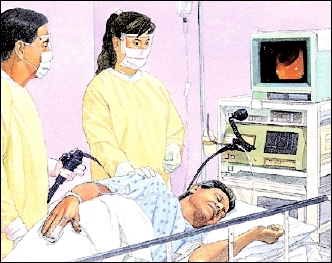 Image of patient undergoing procedure